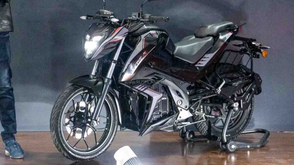 Updated Kratos R Electric motorcycle