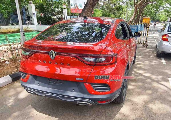 Renault Arkana Spied In India