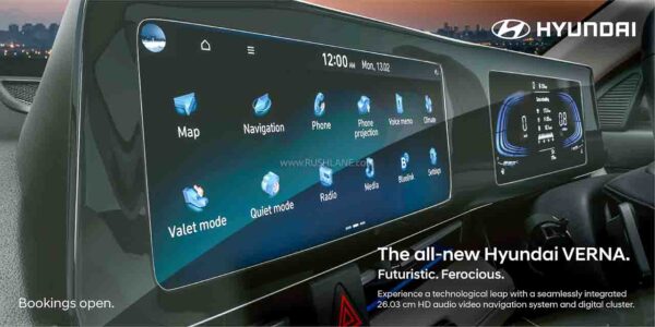 Hyundai teases the interior of the next-gen Verna - Motor World India