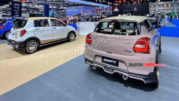 Celerio Classic and Swift Mocca Cafe Edition at 2023 BIMS