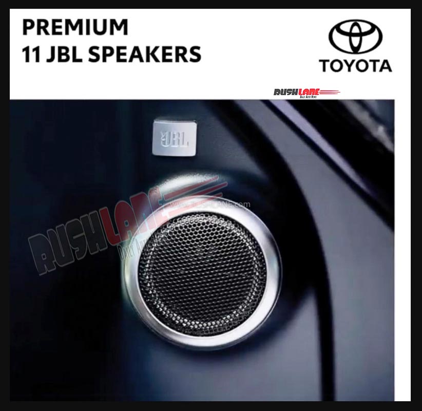 Toyota Fortuner JBL 11 System Discontinued Change In