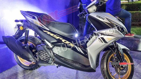 New Yamaha Aerox Solver colour for India