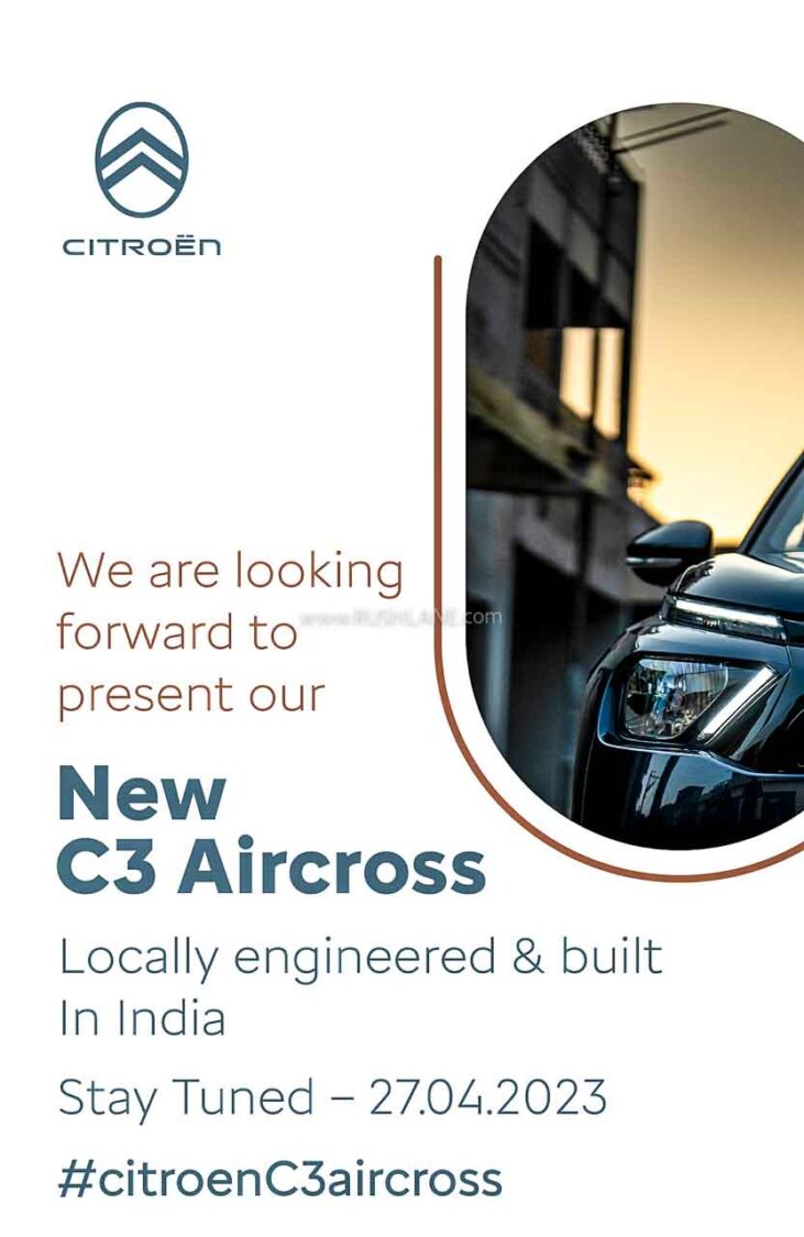 Citroen C3 Aircross Official Teaser