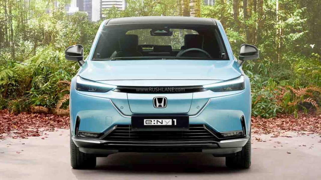 2024 Honda Compact Electric SUV Debuts 412 Km Range, 15 Inch Touchscreen
