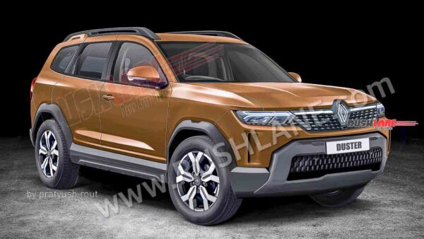 2024 Renault Duster Imagined In New Colours - To Get ADAS, Hybrid