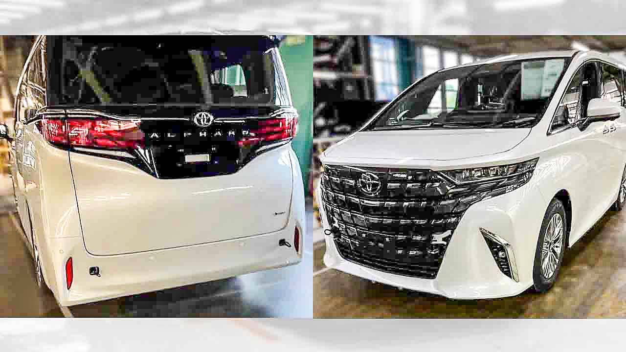 2024 Toyota Alphard Premium Minivan Exterior 