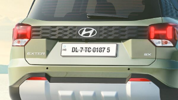 Hyundai Exter Rear Design