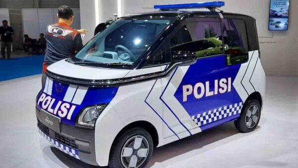 MG Comet (Wuling Air EV) Police Vehicle