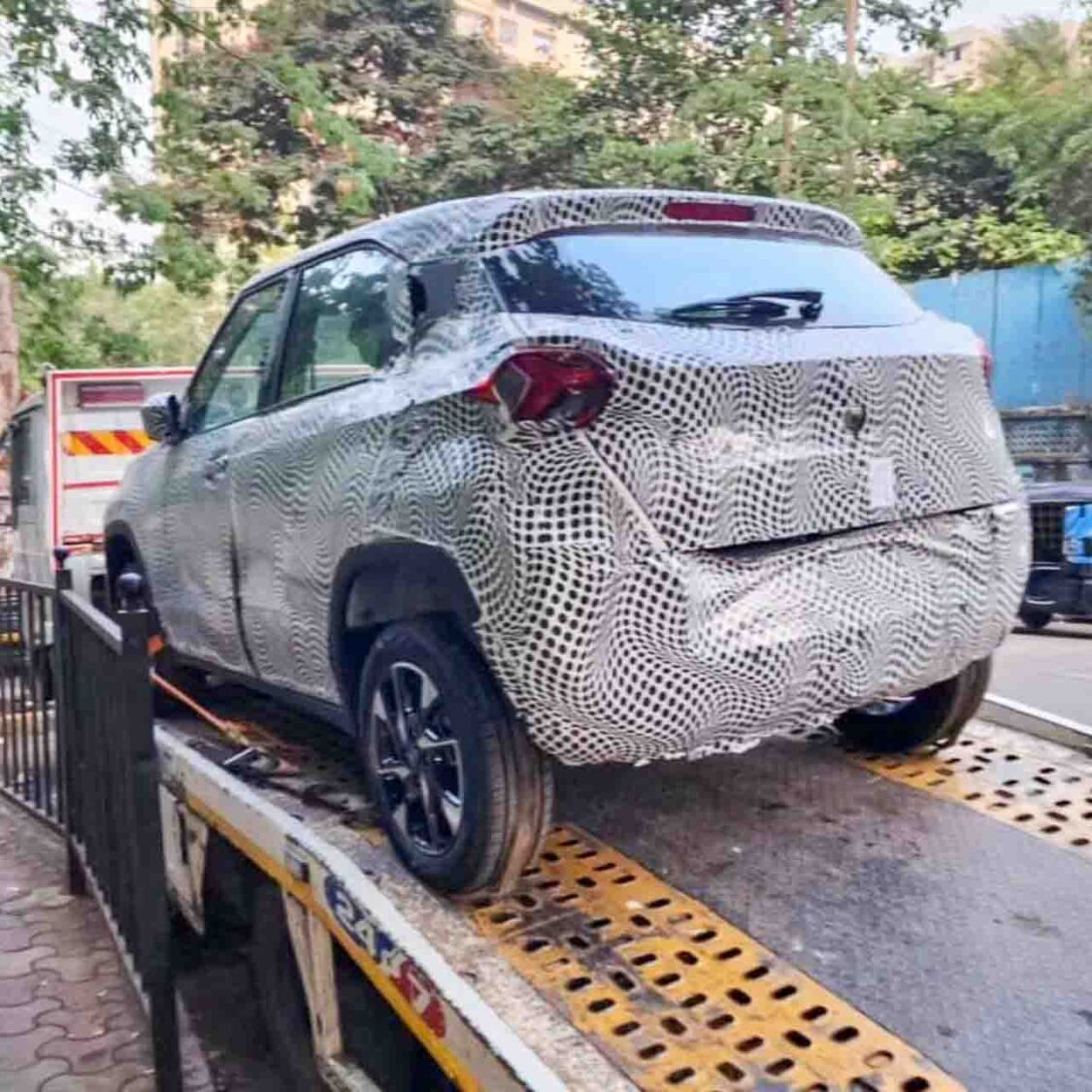 Tata Punch Electric Spied
