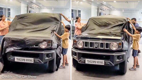 Maruti Jimny first owner takes delivery