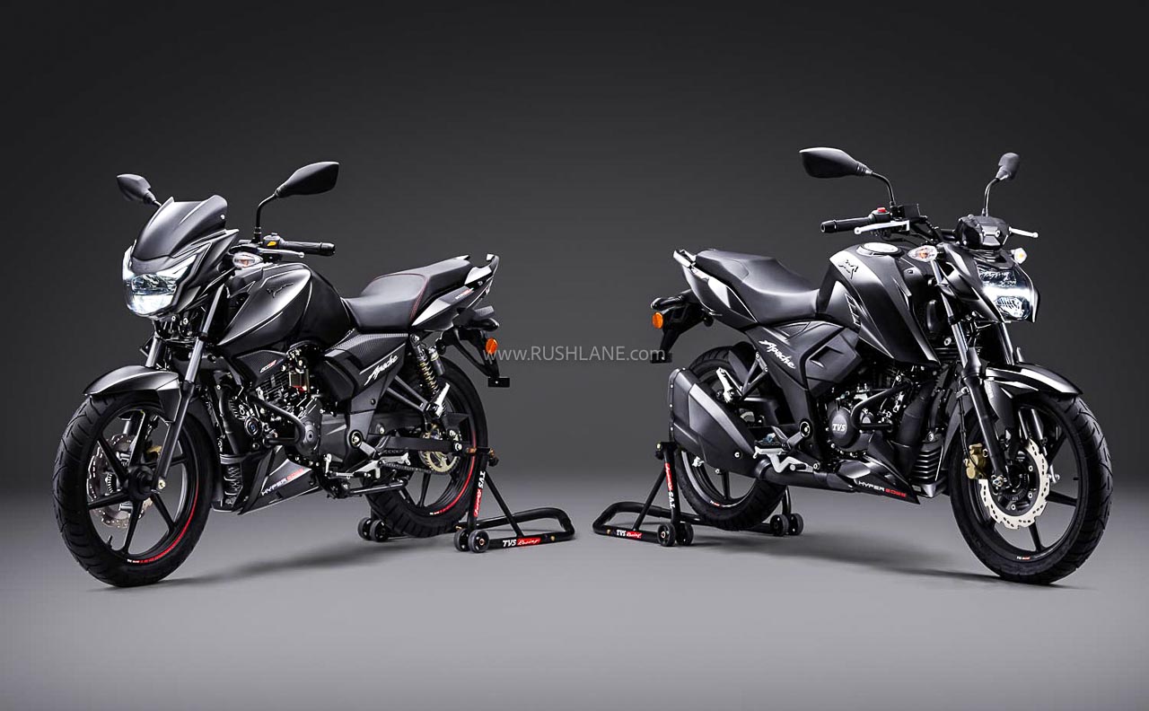 TVS Apache RTR Black Edition Launched