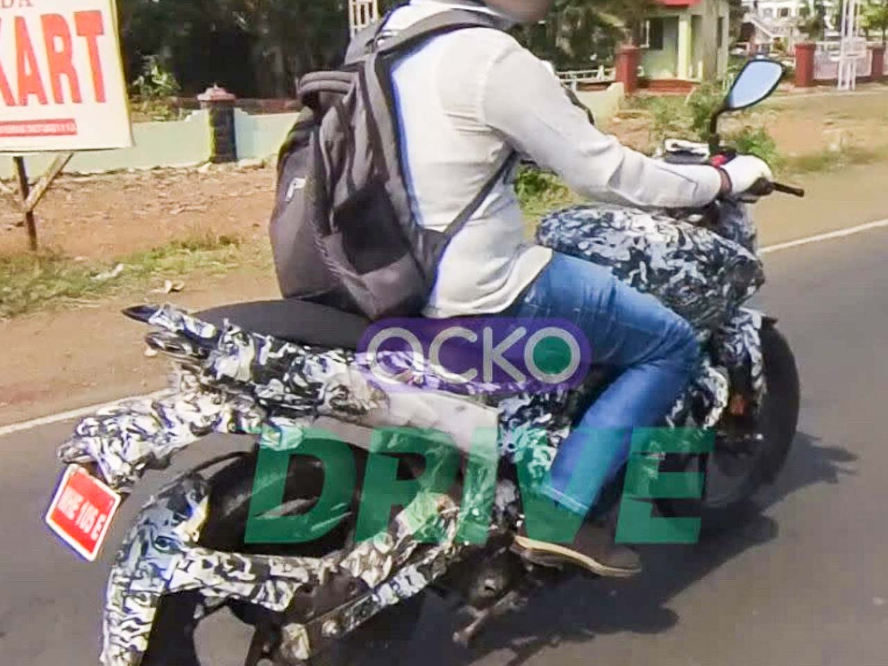 New Bajaj 125cc Motorcycle Spied