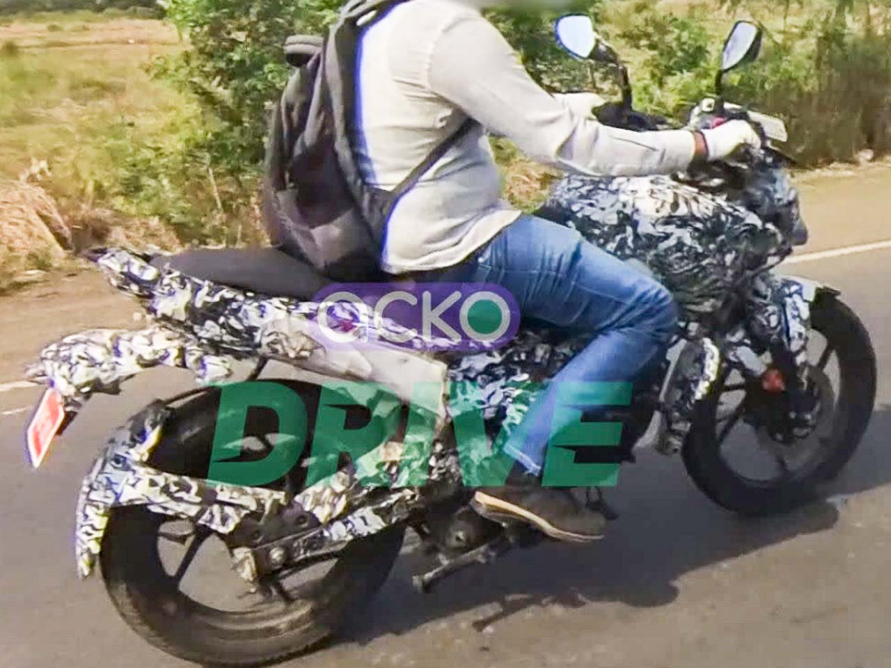 New Bajaj 125cc Motorcycle Spied