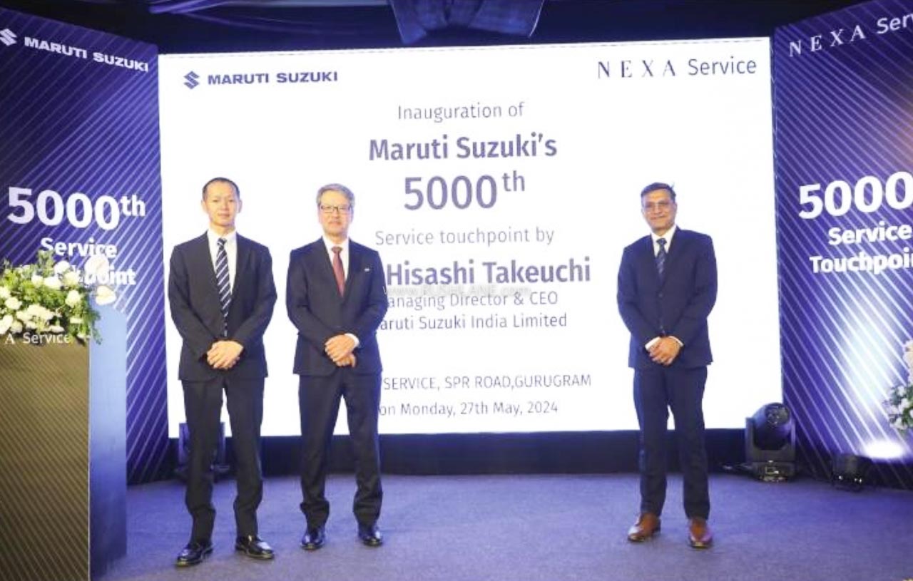 Maruti launches 5,000th service outlet