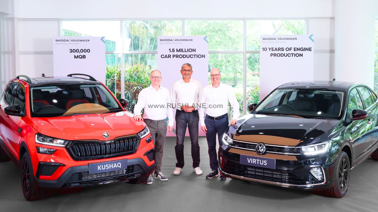 Skoda VW Records 15 Lakh Production Milestone