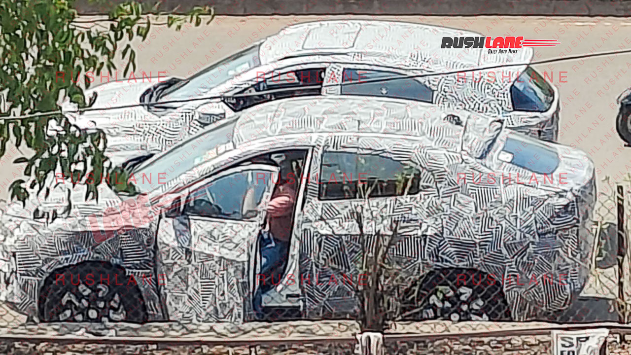 Tata Curvv and Nexon CNG Spied Testing Tigether
