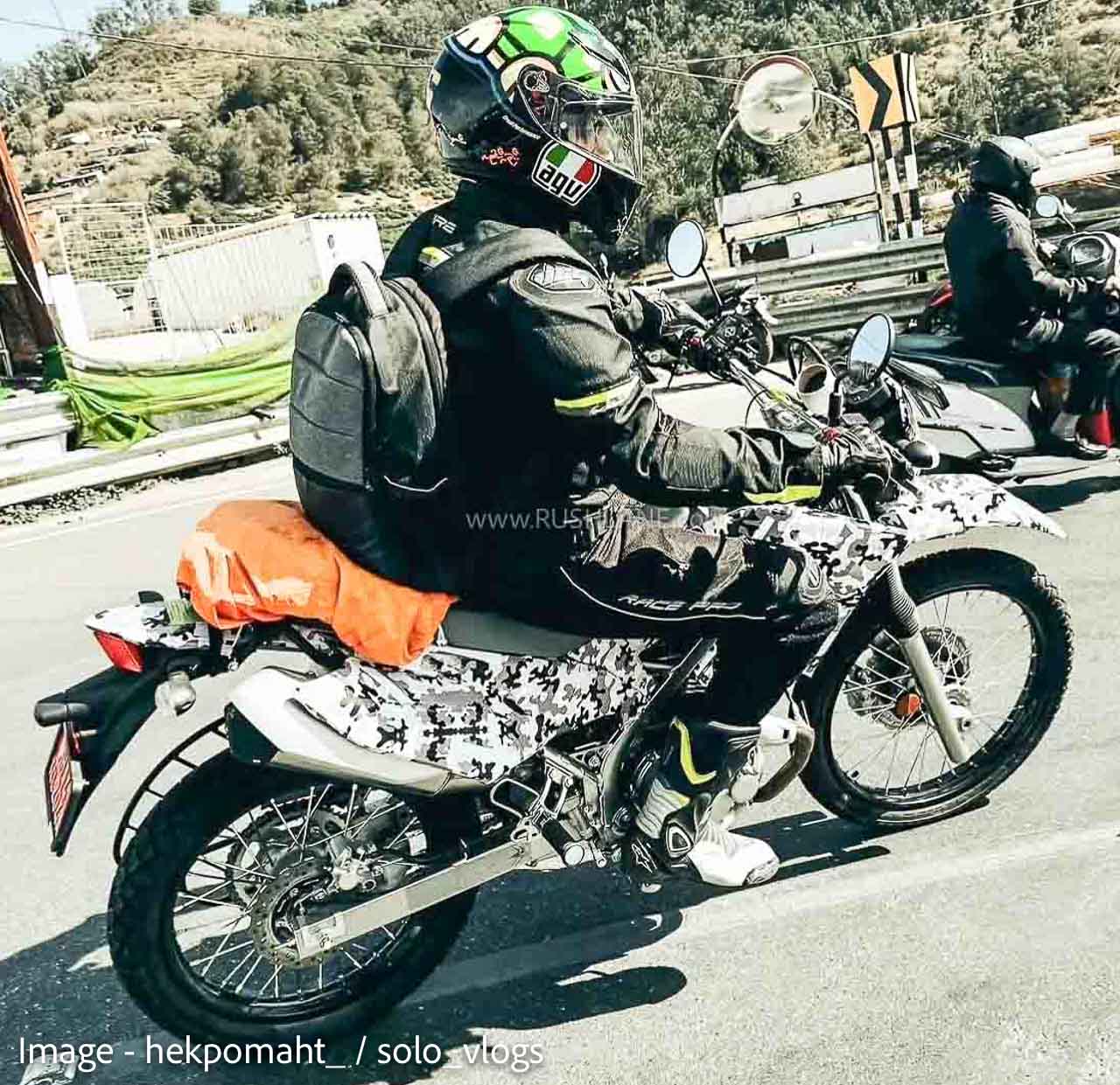 Yamaha ADV Motorcycle Spied - Ground Clearance