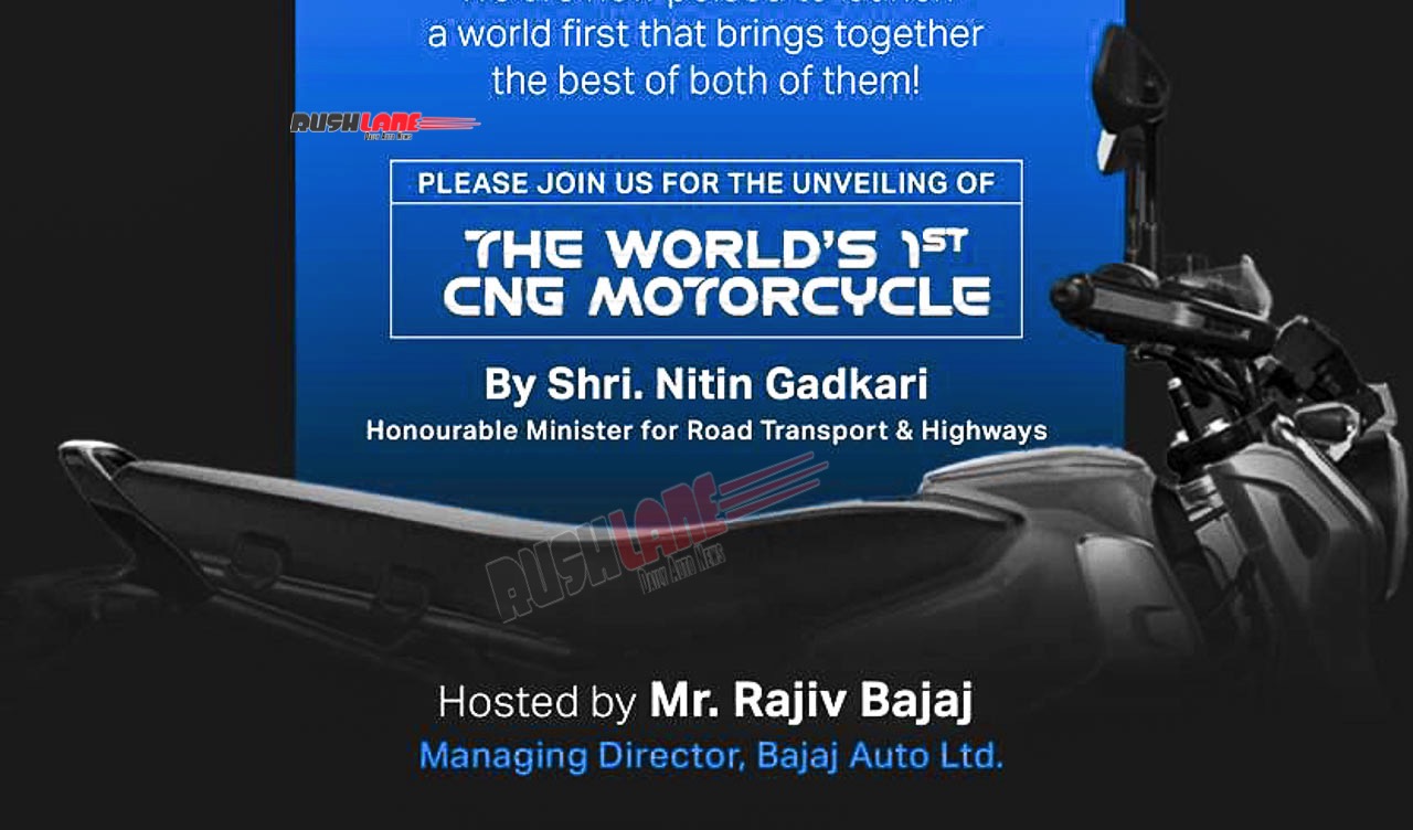 Bajaj CNG Motorcycle Launch Teaser