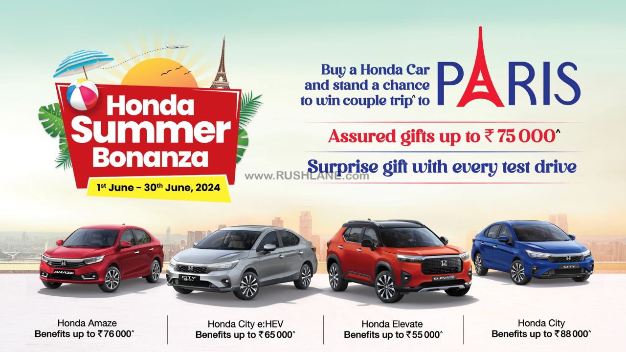 Honda Summer Bonanza Offer
