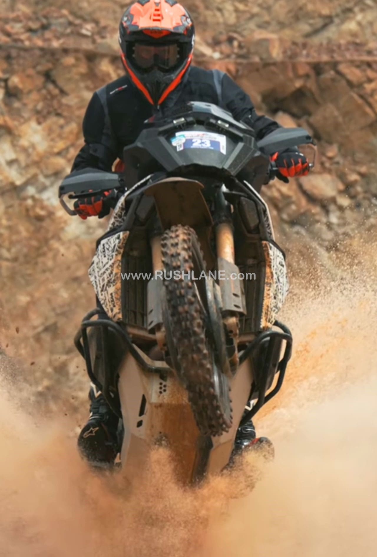 Upcoming KTM ADV Motorcycle With AMT Gearbox